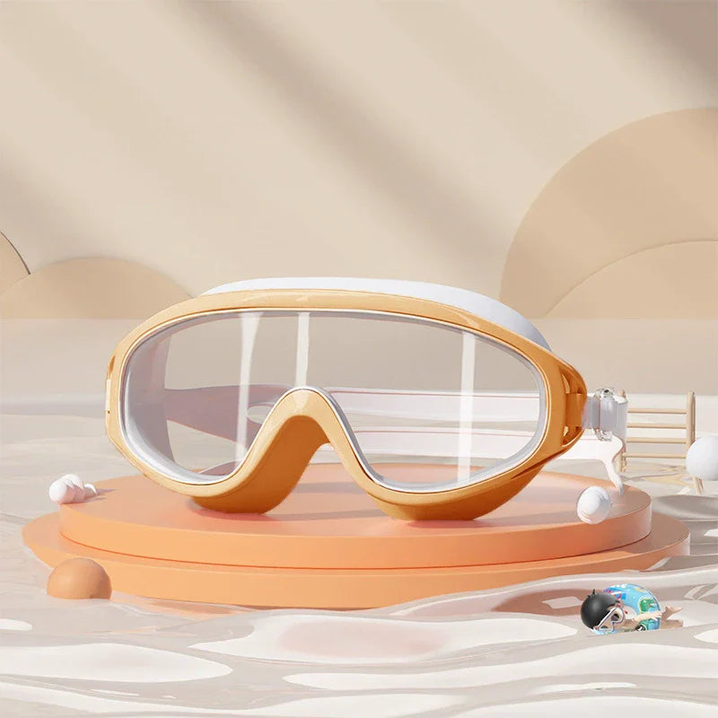 🔥Last Day Promotion 49% OFF HD Anti-Fog Large Frame Swimming Goggles for Kids (Ages 6-16)