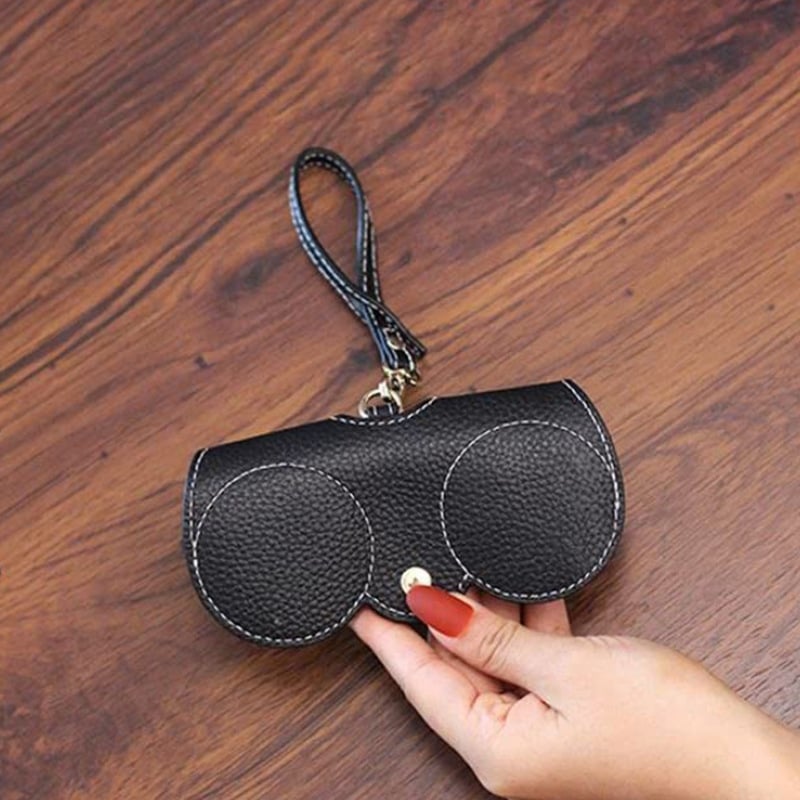 🏆Flash Sale⚡ 50K+ SOLD!🔥✨Soft PU Leather Sunglasses Bag👓️