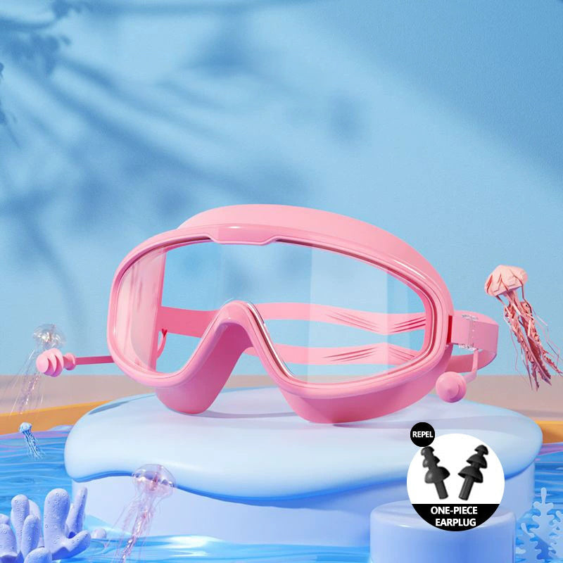 🔥Last Day Promotion 49% OFF HD Anti-Fog Large Frame Swimming Goggles for Kids (Ages 6-16)